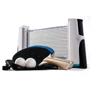 Franklin Sports Anywhere Table Tennis - White/Black - 1 of 4