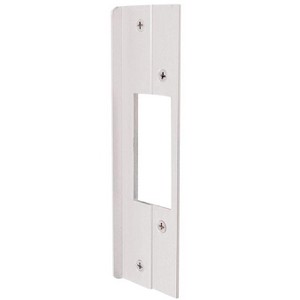 Prime-Line 8.438 in. H X 6 in. L Silver Extruded Aluminum Door Lock Guards - 1 of 1