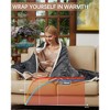 Electric Blanket, Soft Velvet, Quick-Heating, Multiple Temperature Settings, Timer Function, Machine Washable, Overheat Protection, ETL Certified - 4 of 4