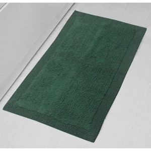 Home Weavers Luxury Collection 100% Cotton Tufted Bathroom Rug, Non-Slip Latex Bath Rug - 1 of 4