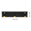 Unique Bargains Space Aluminum Waterproof Wall Mount Coat Rack with Retractable Hooks - 2 of 4