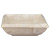 vidaXL Sink Cream 19.7"x13.8"x3.9" Marble - 4 of 4
