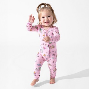 Bellabu Bear Baby Mermaid Lagoon Bamboo Convertible Footie - 1 of 4
