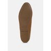 Chunky Metal Chain Faux Leather Loafers - 4 of 4