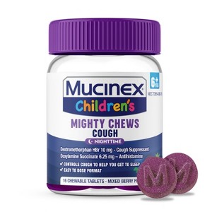 Mucinex Children's Cough Mighty Chews - 1 of 4