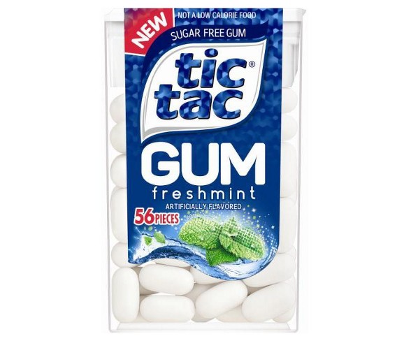 Tic Tac Freshmint Gum - 56ct