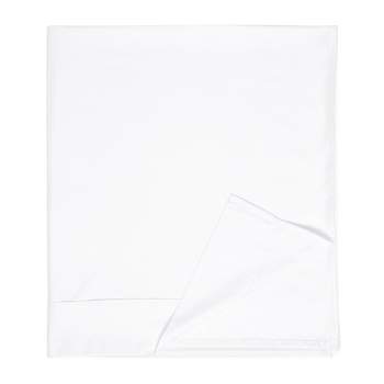 Flat Sheet Only, 400 Thread Count 100% Cotton Sateen, Soft & Durable by California Design Den