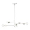 Livex Lighting Bannister 5 - Light Chandelier in  White - 2 of 4