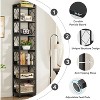 Tribesigns 78.7" Narrow Bookshelf, 7-Tier Freestanding Book Display Rack Case - 4 of 4