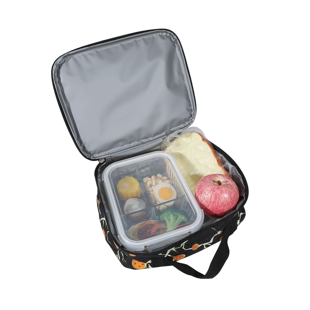 Dragon Ball Z Goku 2-Piece 16" Kids Clear Backpack & Lunch Box Set For School And Travel - thumbnail 5