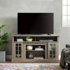 Dexmalle Gray Wash Classic TV Media Stand Modern Entertainment Console for TV Up to 65" with Open and Closed Storage Space - 2 of 4