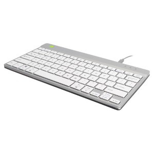 R-GO COMPACT BREAK KEYBOARD, QWERTY (US), WIRED, WHITE - 1 of 1
