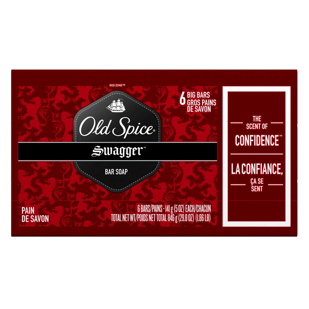 UPC 037000851400 product image for Old Spice Swagger Bar Soap - 6 Bars | upcitemdb.com