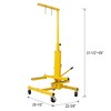 NAYSAYE Hydraulic Door Jack Dolly Heavy Duty Lift and Remover Stand with Swivel Castors for Easy Mobility, Yellow, 22.4"*31.5"*45.6" - 3 of 4