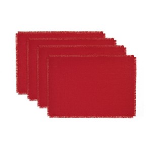 Solino Home Linen Fringe Placemats - 1 of 4