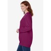 Woman Within Fleece Sweatshirt - 4 of 4
