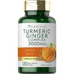 Carlyle Turmeric and Ginger Supplement 3000mg | 120 Softgels