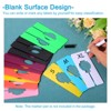 Unique Bargains Plastic Lightweight Durable Portable Clothes Divider Label 20 Pcs - 4 of 4