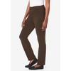Jessica London Women's Plus Size Everyday Stretch Cotton Straight Leg - 4 of 4
