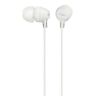 Photo 1 of Sony MDREX15LP In-Ear Wired Earbuds - White