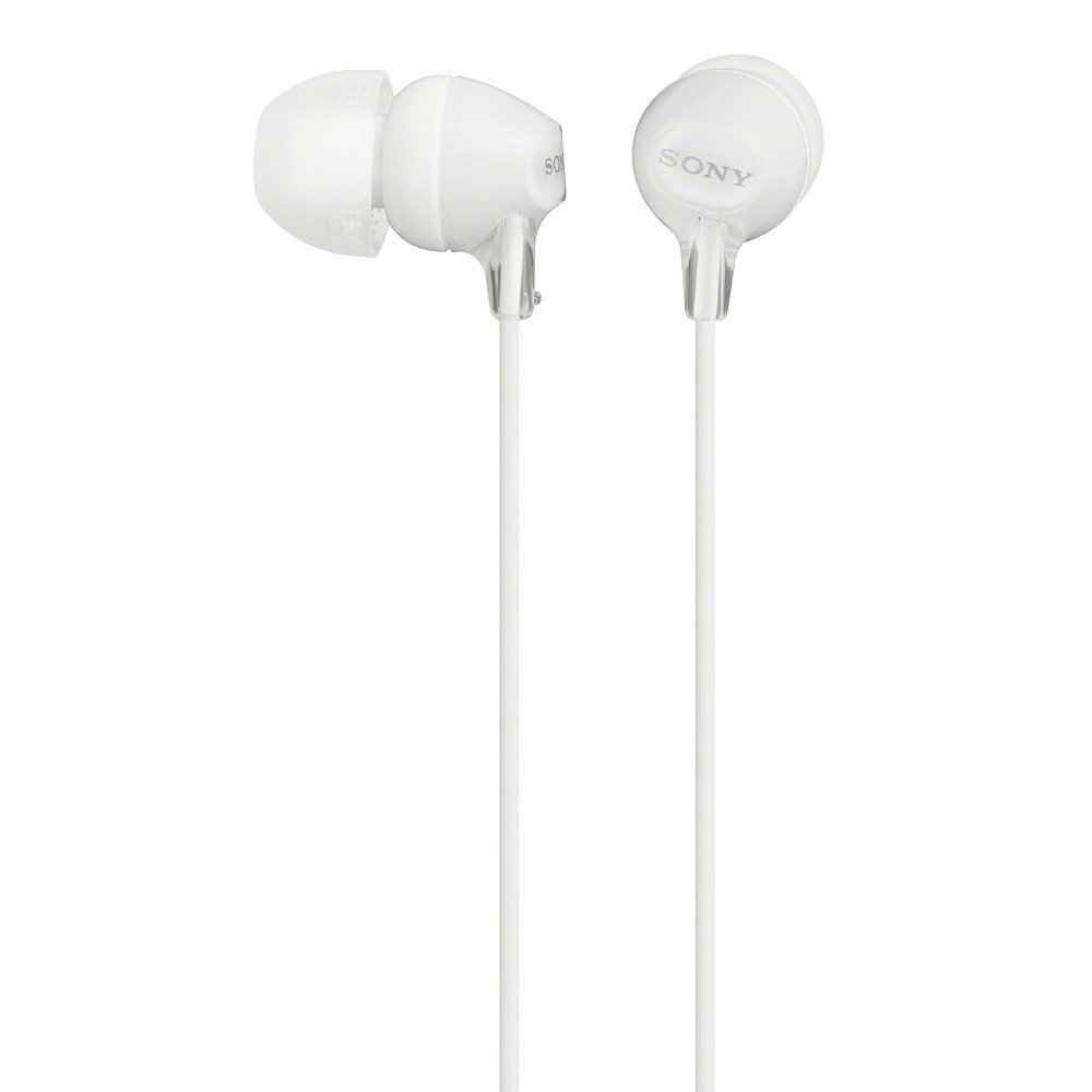 Sony MDREX15LP In-Ear Wired Earbuds - White
