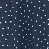navy/white dot