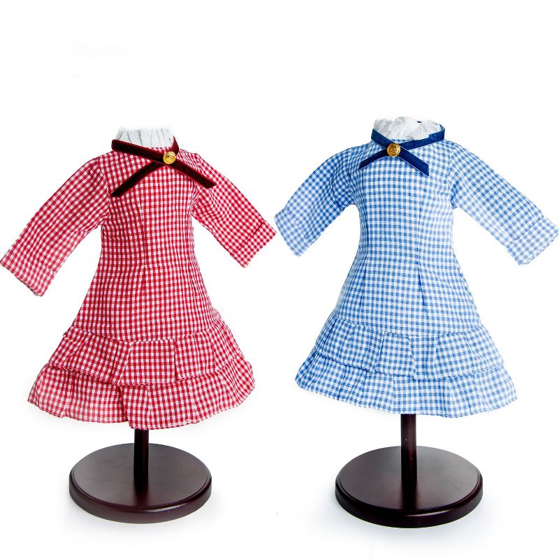 The Queen's Treasures 18 Inch Doll Clothes  Set of 2 Little House Dresses, 1 of 11