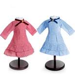 The Queen's Treasures 18 Inch Doll Clothes  Set of 2 Little House Dresses