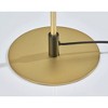 Adesso Kaden Floor Lamp Antique Brass: Pull Chain, Metal Shade, ETL Listed - 3 of 4