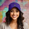 Dalix Hippo Embroidered Cotton Dad Hat Cute Animal Design Adjustable Baseball Cap for Everyday Wear Womens - 2 of 4