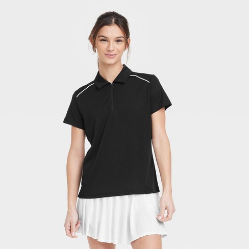 stramt logo Intim Women's Polo T-shirt - All In Motion™ Black Xxl : Target
