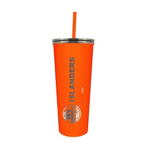 NHL New York Islanders 24oz Skinny Tumbler with Straw - 1 of 4