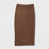 Women's Compression Midi A-Line Skirt - A New Day™ - 4 of 4