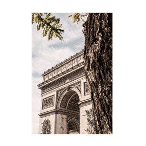 Pictufy Studio III 'Arc De Triomphe Paris' Canvas Art - 16 x 24 Inches - 1 of 4