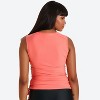 Calypsa Women's Plus Size Closed Back UPF 50+ Tankini Maya Swim Top - 2 of 4