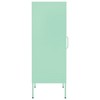 VidaXL Storage Cabinet Mint 16.7"x13.8"x40" Steel - 4 of 4