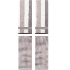 REGALWOVEN 4 Pcs Bathroom Hotel and Spa Waffle Cotton Hand Towels - 1 of 4
