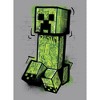 Boy's Minecraft Graffiti Creeper Pull Over Hoodie - 2 of 4