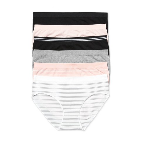 Women's Seamless Hipster Underwear 6pk - Auden™ Assorted L