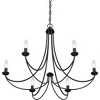Quoizel Lighting Mirren 6 - Light Chandelier in  Imperial Bronze - 3 of 4