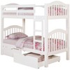 NicBex Triple Full Bunk Bed with Full Length Guardrail,Loft Bed with 2 Built-in Ladders,Modern Bunk Beds,Noise Reduced Bunk Beds for Bedroom - 3 of 4