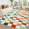 Indoor Modern Soft Fluffy Living Room Rugs, Plush Shaggy Non Slip Area Rug for Nursery Kids Room Bedroom - 3 of 4