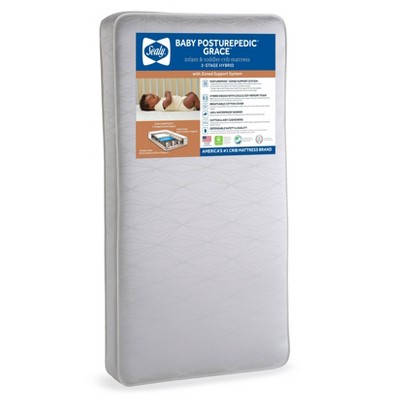 Image of Sealy Baby Posturepedic Grace 2-Stage Crib and Toddler Mattress