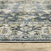 Oriental Weavers Charleston CHA08 Blue /Gold Indoor Area Rug - 5' x 7' - 3 of 4