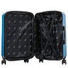 DUKAP Zahav Lightweight Hardside Large Checked Spinner Suitcase - Teal - image 4 of 4