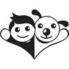 Junior's Design By Humans Doggy Friend By graphicganga T-Shirt - 2 of 3