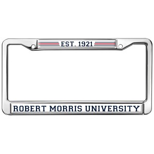 Robert Morris University Full Size Standard License Plate Metal Frame - 1 of 4