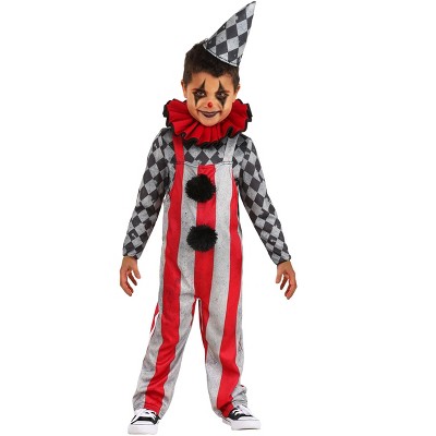 Halloweencostumes.com 4t Boy Wicked Circus Toddler Clown Costume For ...