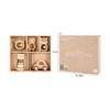 Freniland - Little Cub Grasping Combo, 5-Piece Wooden Baby Toy Set, FSC-Certified Beechwood,Montessori-Inspired for 10M+ - 4 of 4