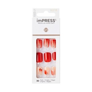 KISS Products imPRESS Fake Nails - Rush Hour - 33ct - 1 of 4